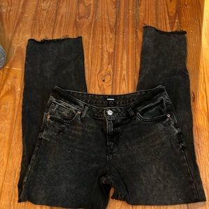 Black Express boyfriend jeans
